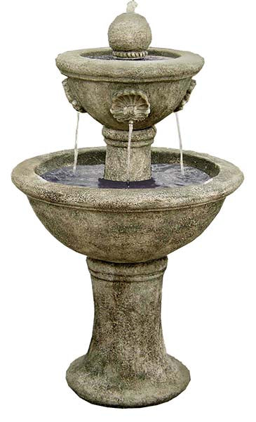 Portofino Fountain Garden Contemporary Concrete Outdoor Indoor - Garden ...