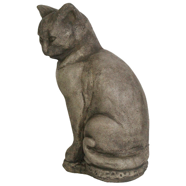 Cat Concrete Statue, statues, statuary, garden statues, garden statue, statues for sale, garden statues for sale, garden statuary for sale, yard statues for sale, buy statues, statuary for sale, cement statues