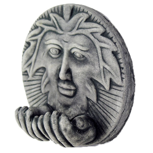 Green Man Wall Plaque, Statues, statuary, garden statues, garden statue, statues for sale, garden statues for sale, garden statuary for sale, yard statues for sale, buy statues, statuary for sale, cement statues, concrete statues